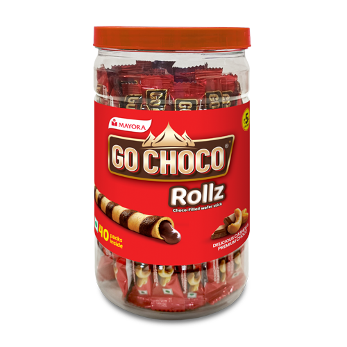 GO CHOCO ROLLZ JAR